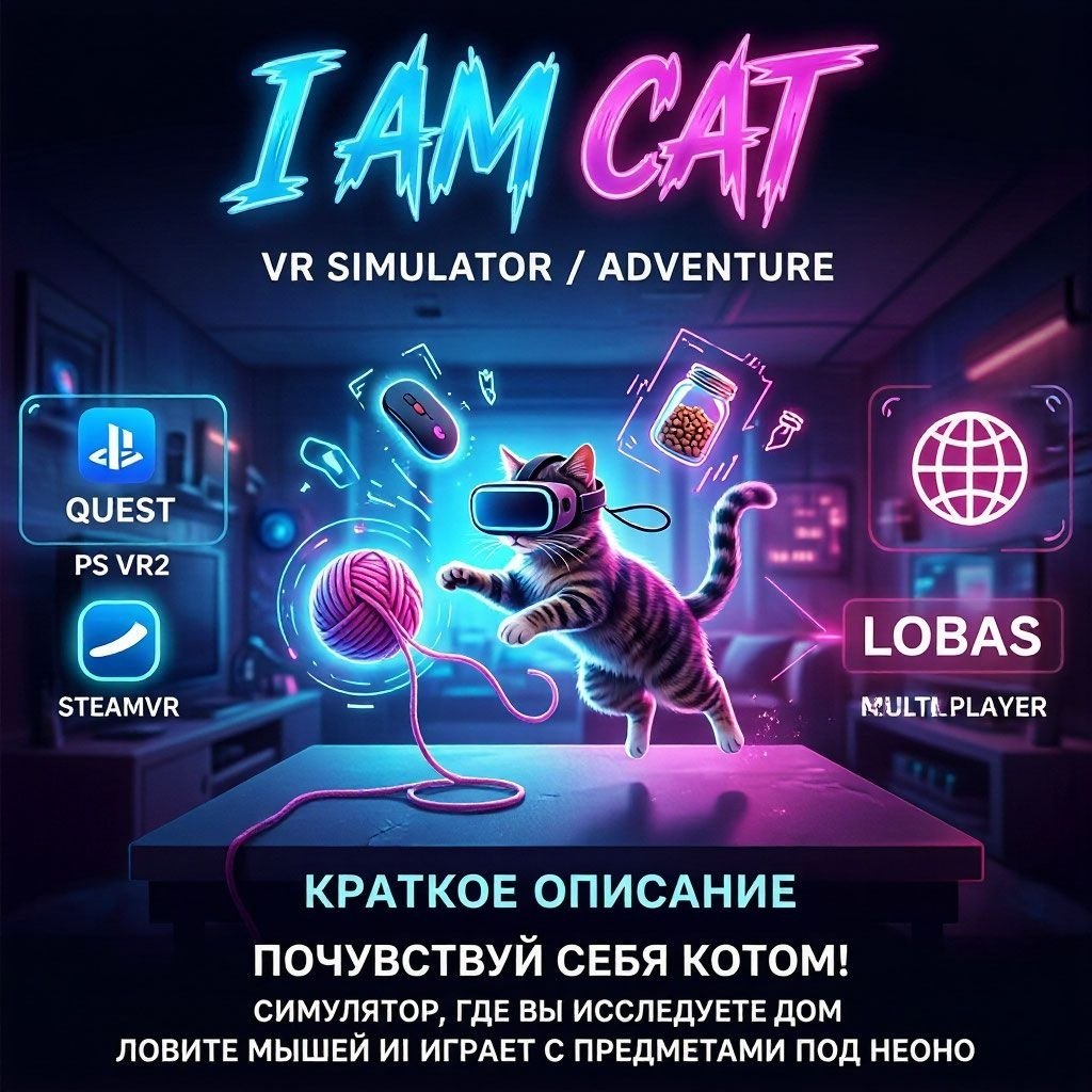 Постер I Am Cat из подборки VR Games